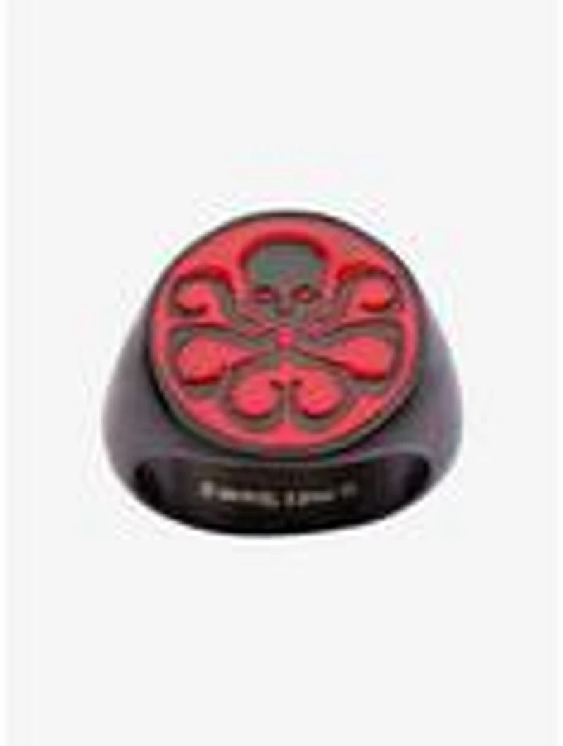 Marvel Hydra Red Logo Ring
