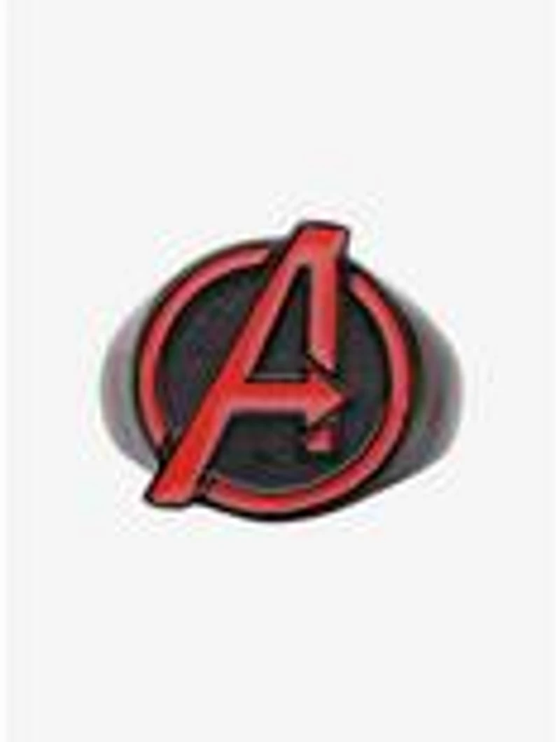 Marvel Red Avenger Logo Ring