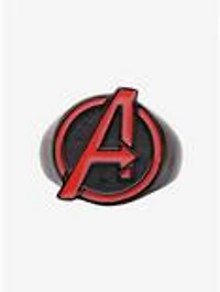 Marvel Red Avenger Logo Ring
