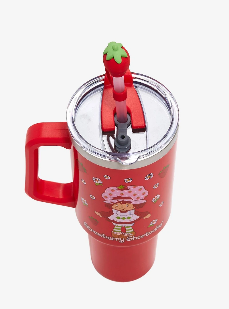 Strawberry Shortcake Straw Tumbler with Handle — BoxLunch Exclusive