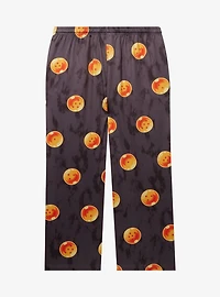 Dragon Ball Z Balls Allover Print Women's Plus Sleep Pants — BoxLunch Exclusive