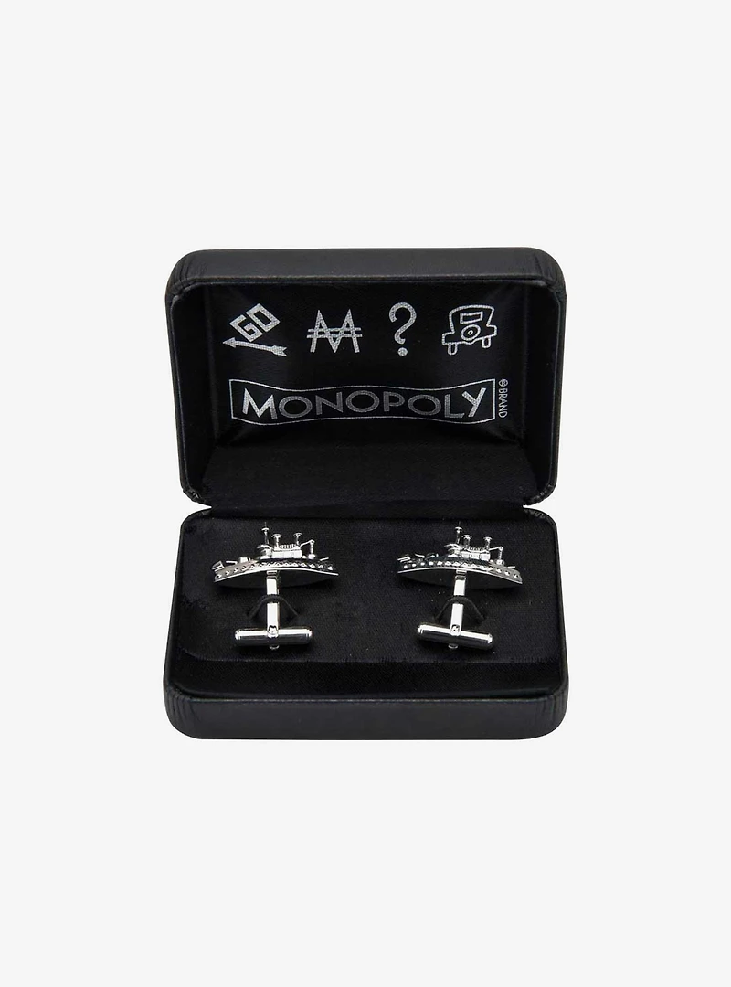Monopoly Battleship Cufflinks