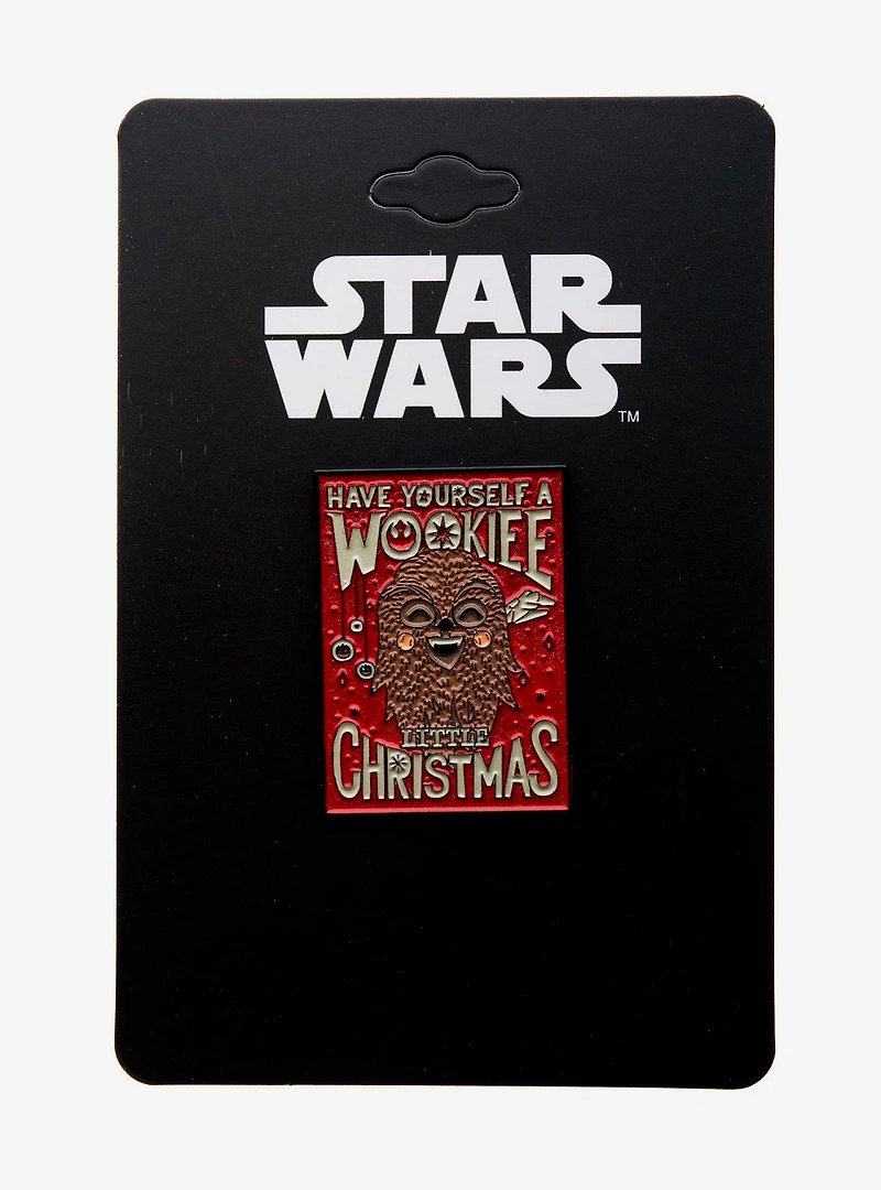 Star Wars Have Yourself A Wookiee Little Christmas Pin