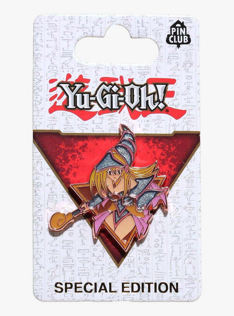 Yu-Gi-Oh! Dark Magician Girl Glitter Enamel Pin — BoxLunch Exclusive