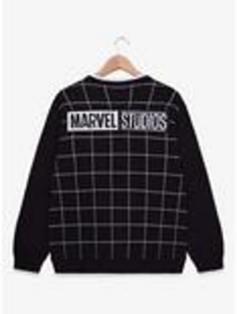 Marvel Studios Logo Grid Cardigan - BoxLunch Exclusive