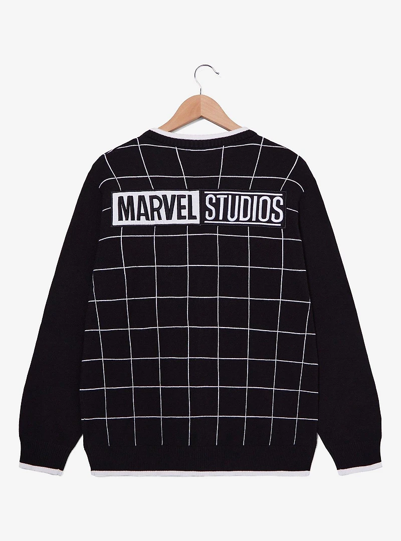 Marvel Studios Logo Grid Cardigan - BoxLunch Exclusive