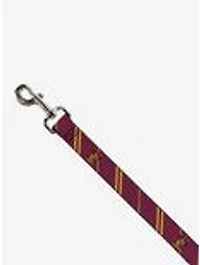 Harry Potter Gryffindor Crest Stripe Dog Leash