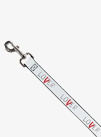 IT Chapter Two Loser Lover Quote Dog Leash