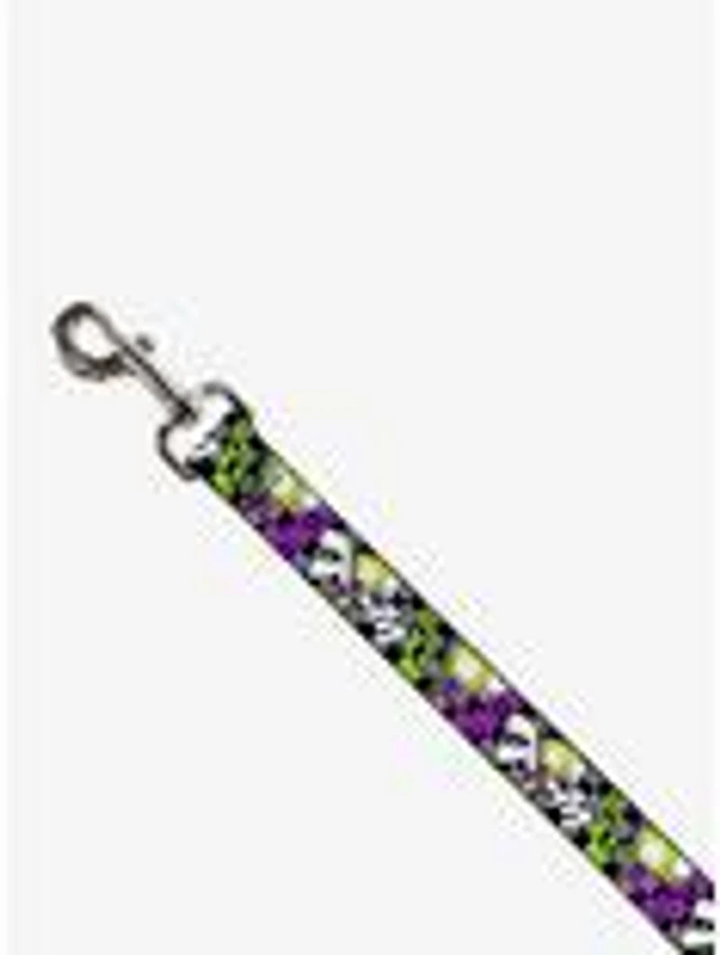 Invader Zim GIR Doom Pose Checker Dog Leash