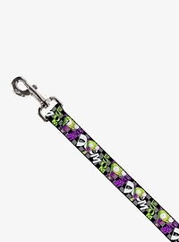 Invader Zim GIR Doom Pose Checker Dog Leash