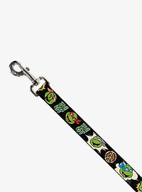 Teenage Mutant Ninja Turtles Faces and Icons Dog Leash