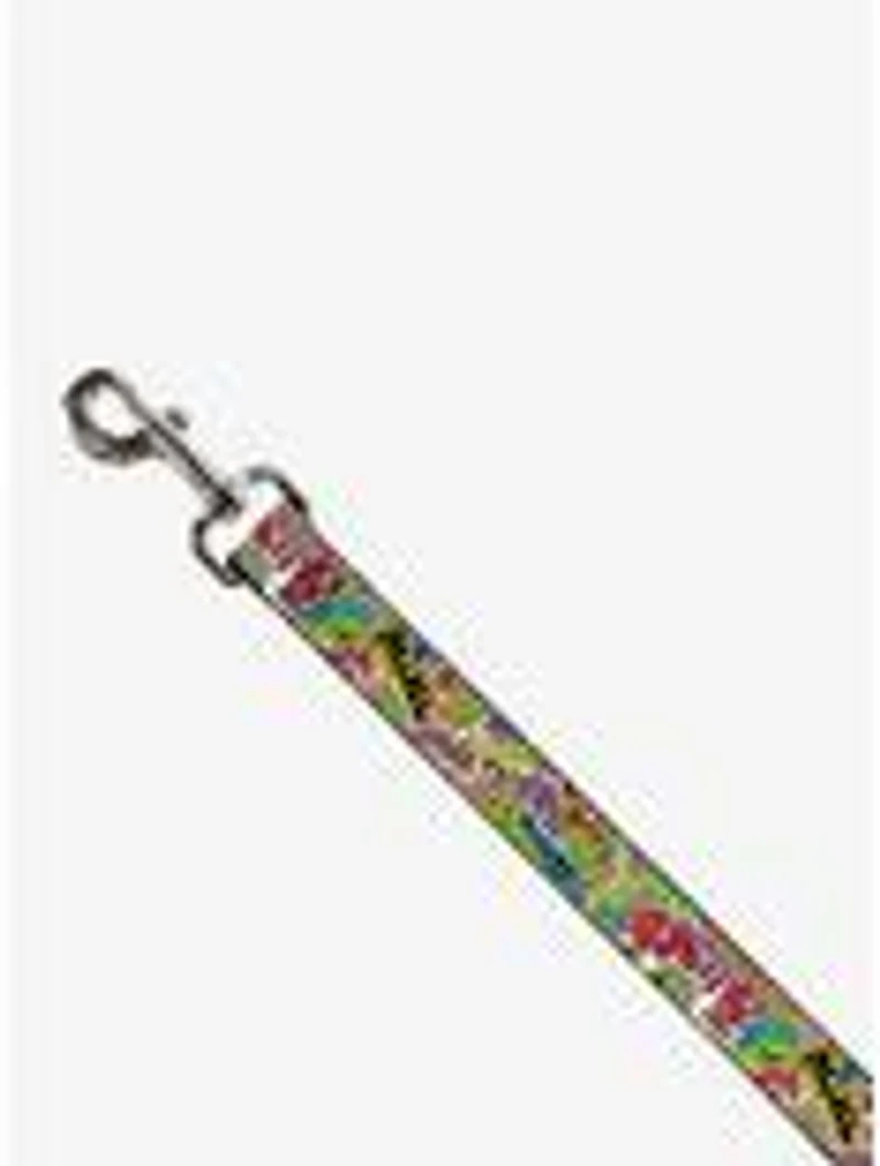 Teenage Mutant Ninja Turtles Sticker Slaps Dog Leash