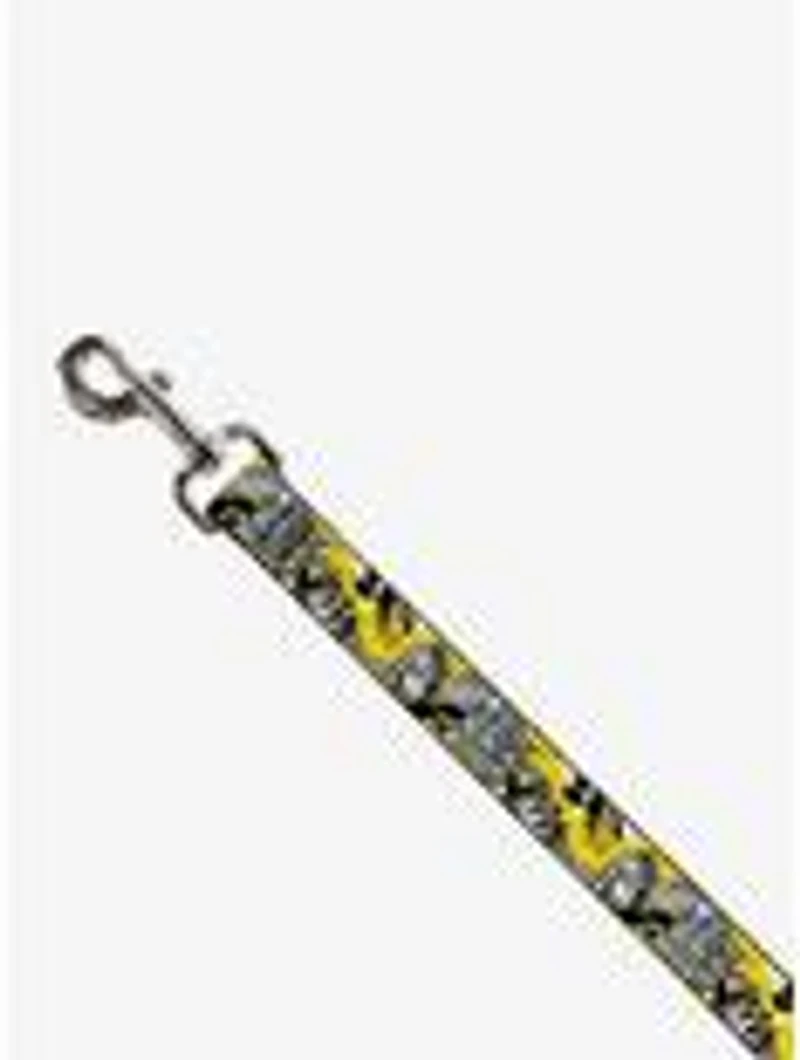 Teenage Mutant Ninja Turtles Shredder Pose and Icons Dog Leash
