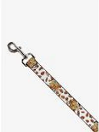 The Flintstones Cocoa Pebbles Fred Barney Cereal Dog Leash