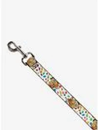 The Flintstones Fruity Pebbles Fred Barney Cereal Dog Leash