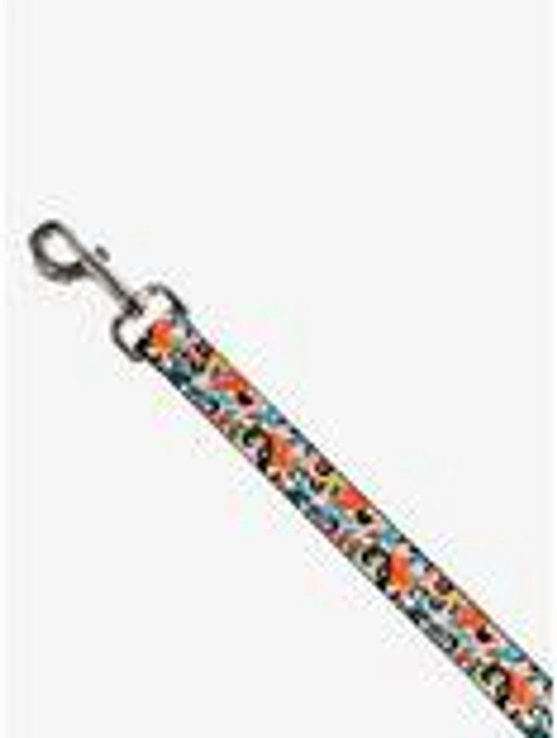 The Powerpuff Girls Expressions Stacked Dog Leash