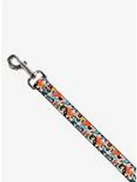 The Powerpuff Girls Expressions Stacked Dog Leash