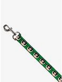 The Powerpuff Girls Buttercup Face Close Up Dog Leash