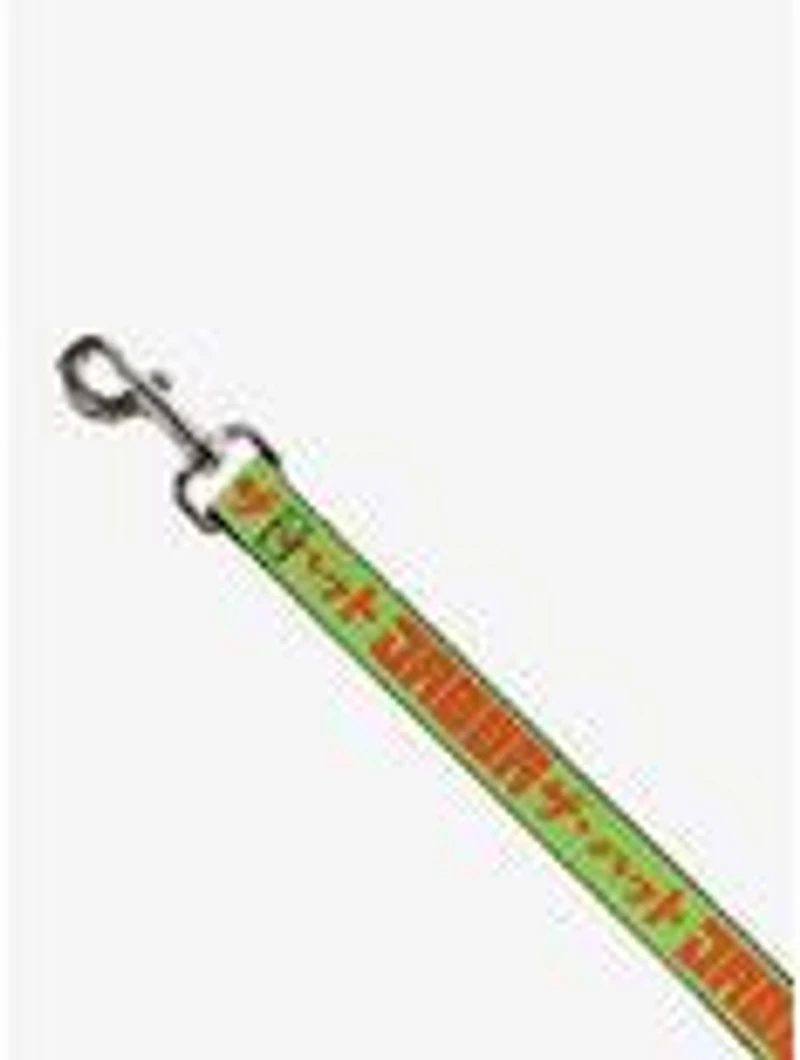 Star Wars Jabba The Hutt Text and Characters Dog Leash