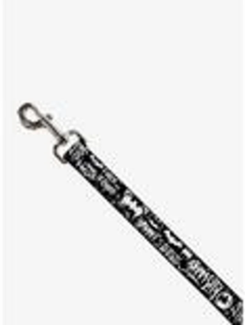 DC Comics Batman Gotham City Graffiti Collage Dog Leash