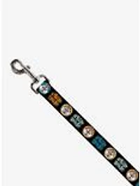 Disney Chip and Dale Expression Bubbles Dog Leash