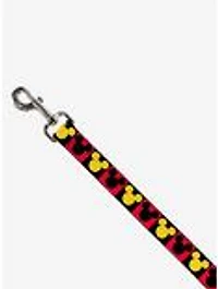 Disney Mickey Mouse Ears Icon Blocks Dog Leash