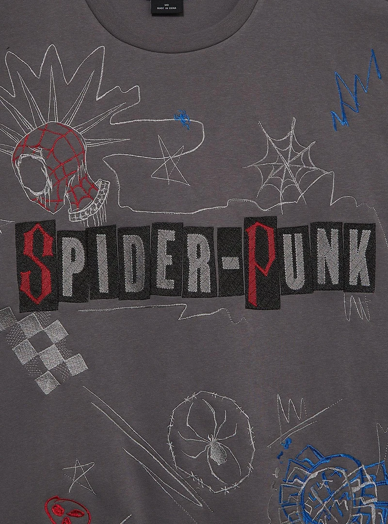 Marvel Spider-Man: Across the Spider-Verse Spider-Punk Icons Crewneck - BoxLunch Exclusive