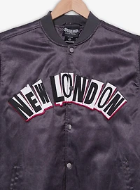 Marvel Spider-Man: Across the Spider-Verse Spider-Punk New London Satin Bomber Jacket — BoxLunch Exclusive
