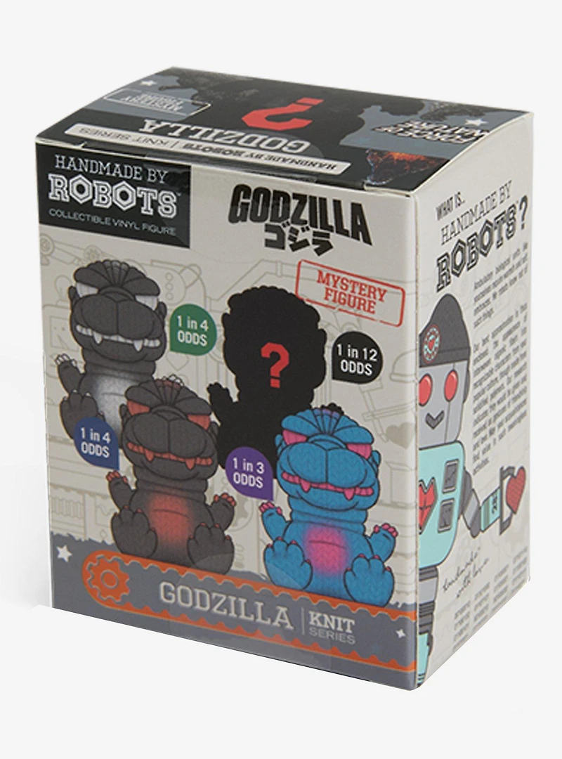 Handmade by Robots Godzilla Knit Blind Box Figure