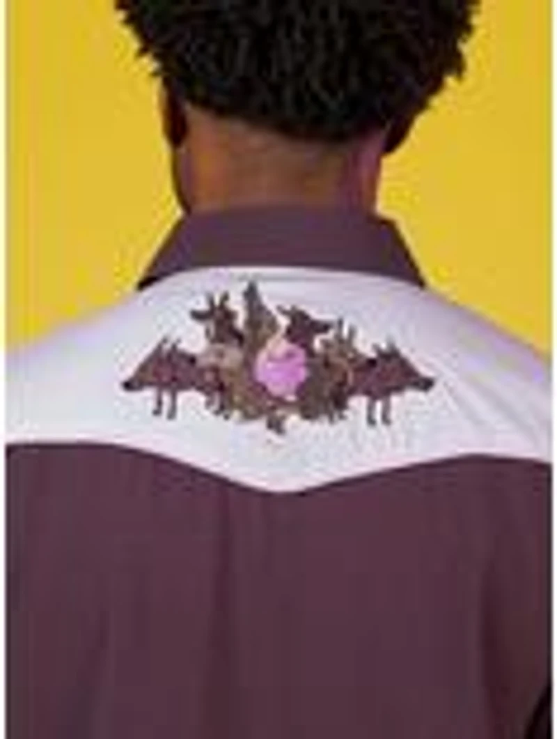 RSVLTS Adventure Time "LSP's Wolf Pack" Button-Up Shirt