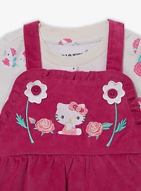 Sanrio Hello Kitty Rose Infant Long Sleeve Shirt and Overall Set — BoxLunch Exclusive