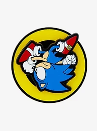 Sonic the Hedgehog Spinning Enamel Pin