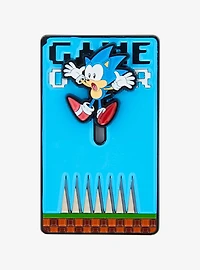 Sonic the Hedgehog Game Over Sliding Enamel Pin