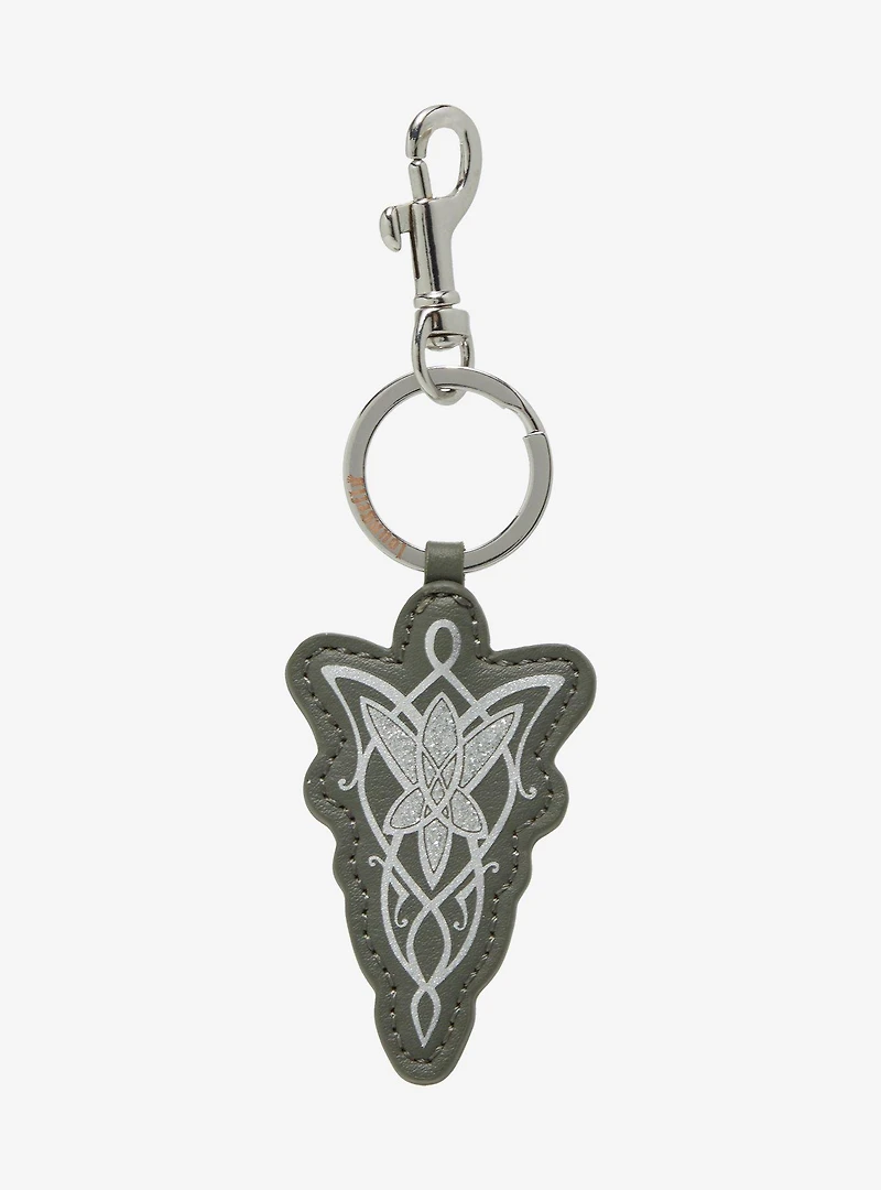 Loungefly The Lord of the Rings Evenstar Glitter Keychain - BoxLunch Exclusive