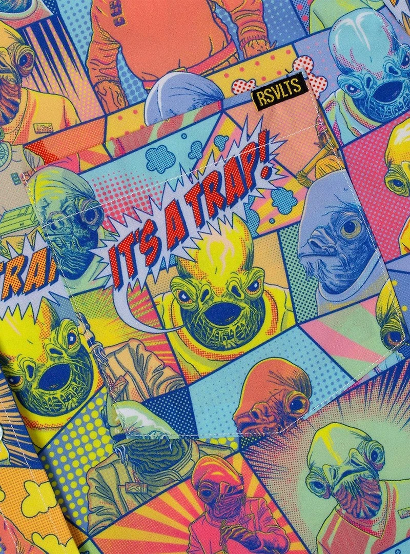 RSVLTS Star Wars "It's a Trap!" Button Up Top