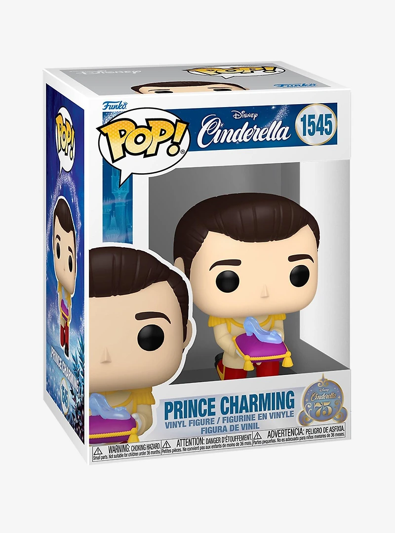 Funko Pop! Disney Cinderella 75th Anniversary Prince Charming Vinyl Figure