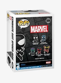 Funko Pop! Marvel Symbiote Suit Spider-Man Vinyl Bobblehead