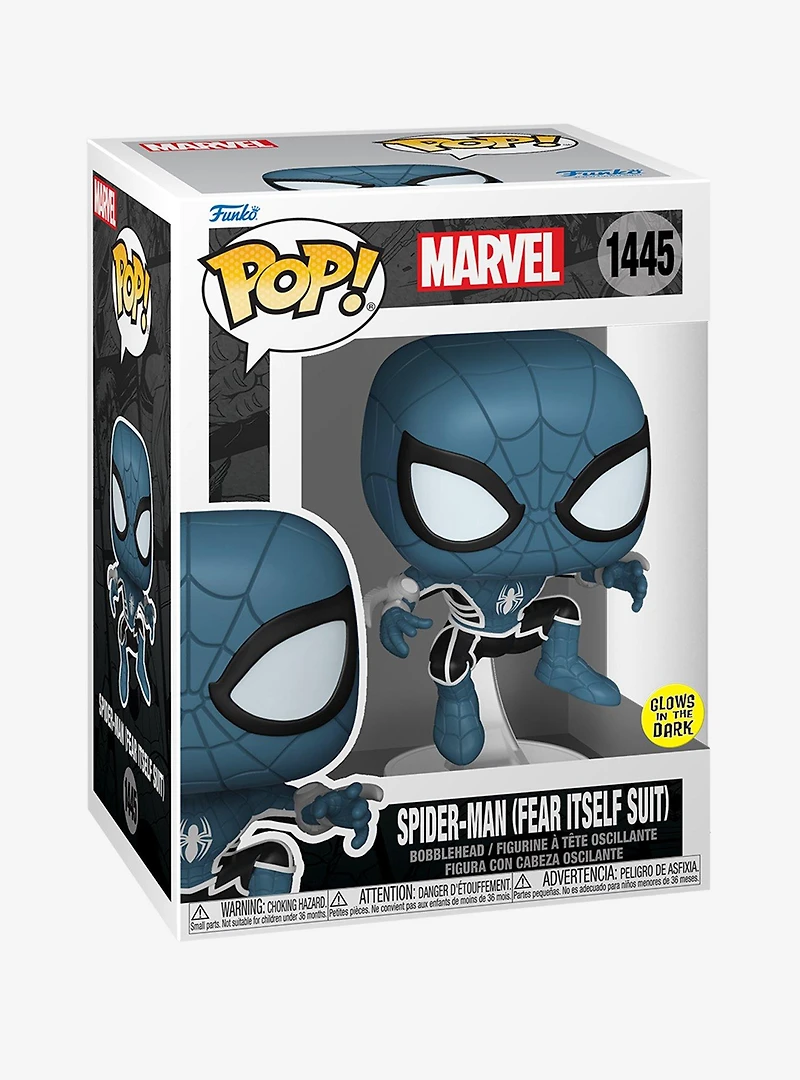 Funko Pop! Marvel Spider-Man (Fear Itself Suit) Glow-in-the-Dark Vinyl Bobblehead