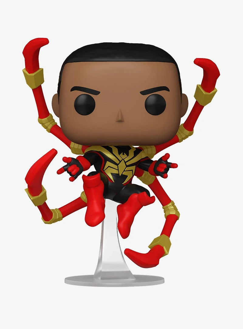 Funko Pop! Marvel Miles Morales Iron Spider Vinyl Bobblehead