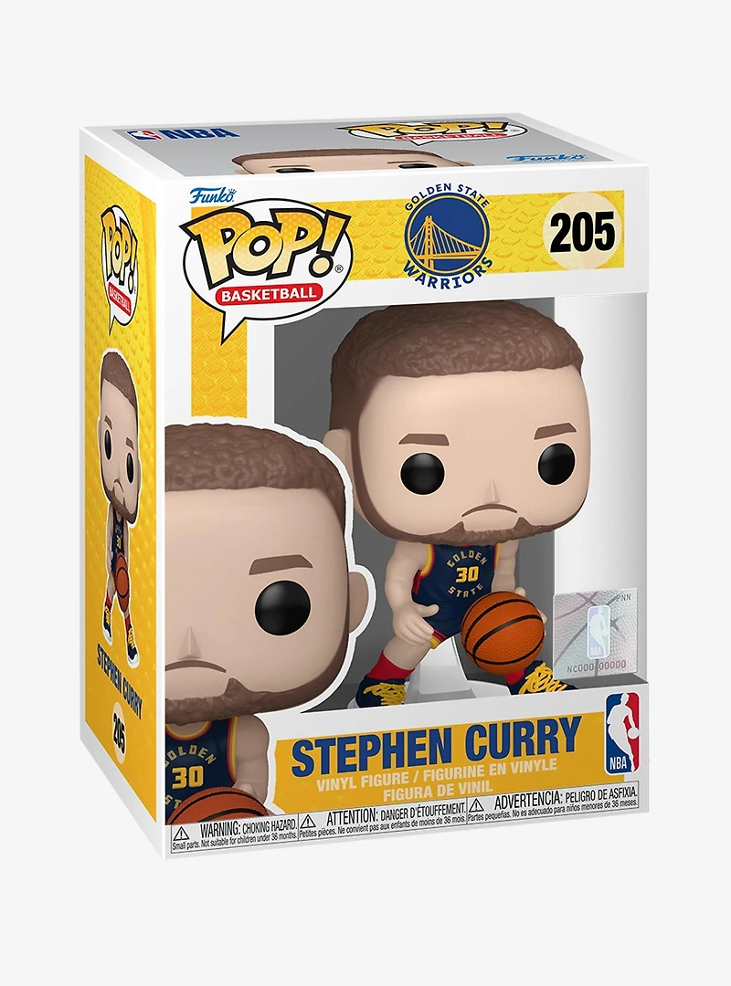 Funko Pop! Basketball Golden State Warriors Stephen Curry Vinyl Figure