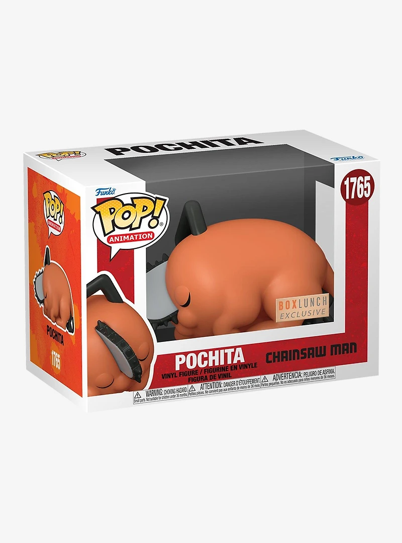 Funko Pop! Animation Chainsaw Man Pochita Sleeping Vinyl Figure - BoxLunch Exclusive