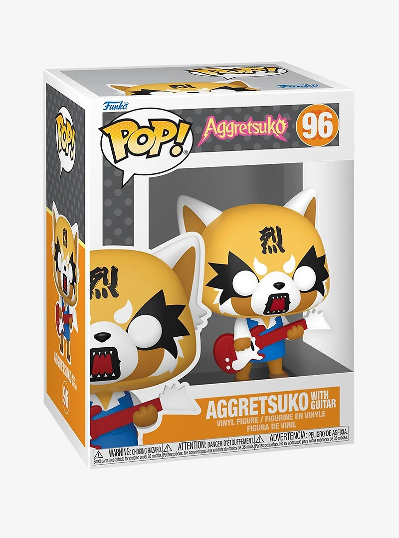 Funko Pop! Sanrio Aggretsuko Aggretsuko with Guitar Vinyl Figure