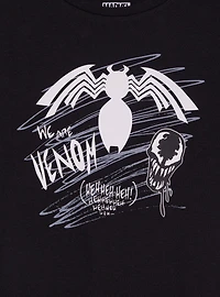 Marvel Venom Icons Cropped Women's Baby Tee - BoxLunch Exclusive