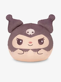 TeeTurtle Sanrio Kuromi Latte Bear 6 Inch Reversible Plush