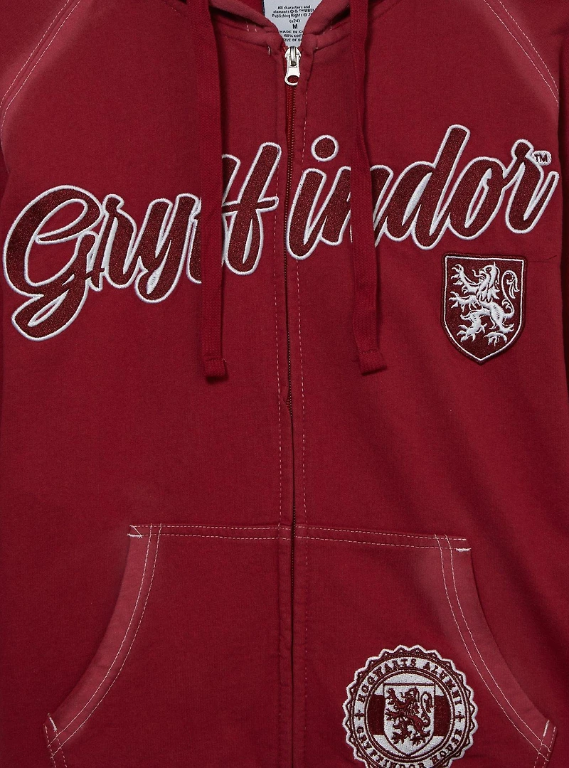 Harry Potter Gryffindor Women's Zippered Hoodie