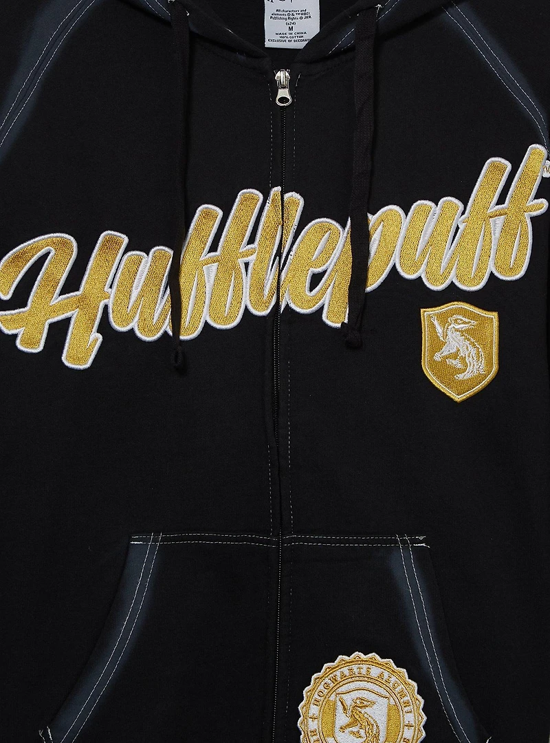 Harry Potter Hufflepuff Women's Zippered Hoodie