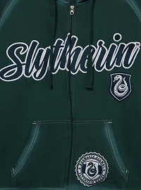 Harry Potter Slytherin Women's Zippered Hoodie