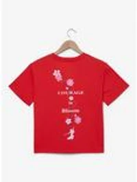 Disney Mulan Rhinestone Women's Cropped T-Shirt - BoxLunch Exclusive