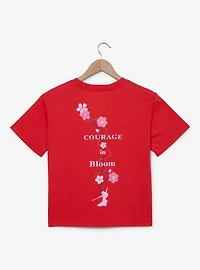 Disney Mulan Rhinestone Women's Cropped T-Shirt - BoxLunch Exclusive