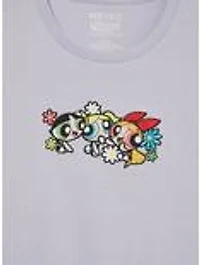 The Powerpuff Girls Floral Group Portrait Women's T-Shirt - BoxLunch Exclusive